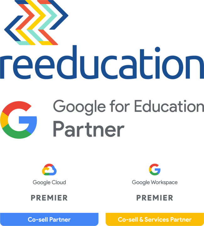 Logo Reeducation + Badges Google